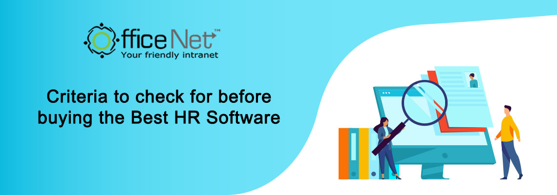 Criteria to check for before buying the Best HR Software